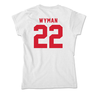 NC State - NCAA Softball : Rylee Wyman - Soft Style Women’s T-Shirt-1