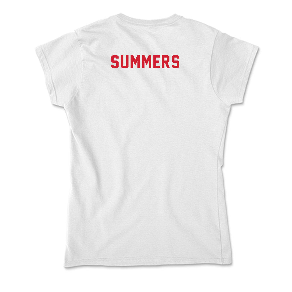 NC State - NCAA Women's Cross Country : Ashlei Summers - Soft Style Women’s T-Shirt-1