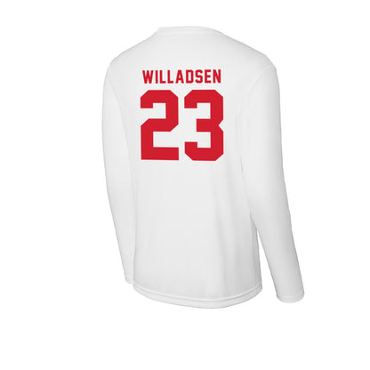 NC State - NCAA Baseball : Matt Willadsen - Activewear Long Sleeve T-Shirt