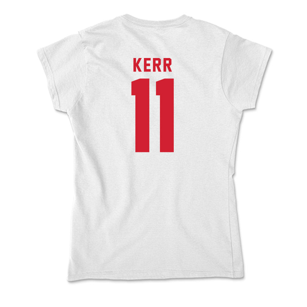 NC State - NCAA Women's Volleyball : Laurna Kerr - Soft Style Women’s T-Shirt-1