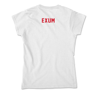 NC State - NCAA Women's Track & Field : Ta'Honny Exum - Soft Style Women’s T-Shirt-1