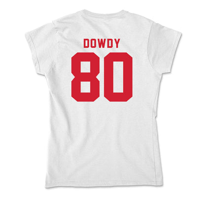 NC State - NCAA Football : Ethan Dowdy - Soft Style Women’s T-Shirt-1