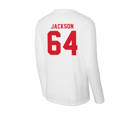 NC State - NCAA Football : Rico Jackson - Activewear Long Sleeve T-Shirt