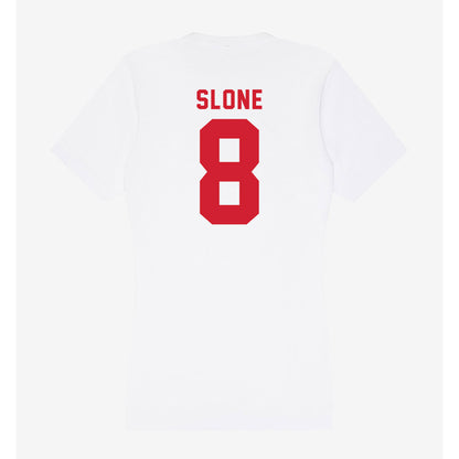 NC State - NCAA Football : Cian Slone - Women's V-Neck T-Shirt-1