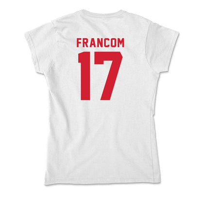 NC State - NCAA Women's Volleyball : Talia Francom - Soft Style Women’s T-Shirt-1