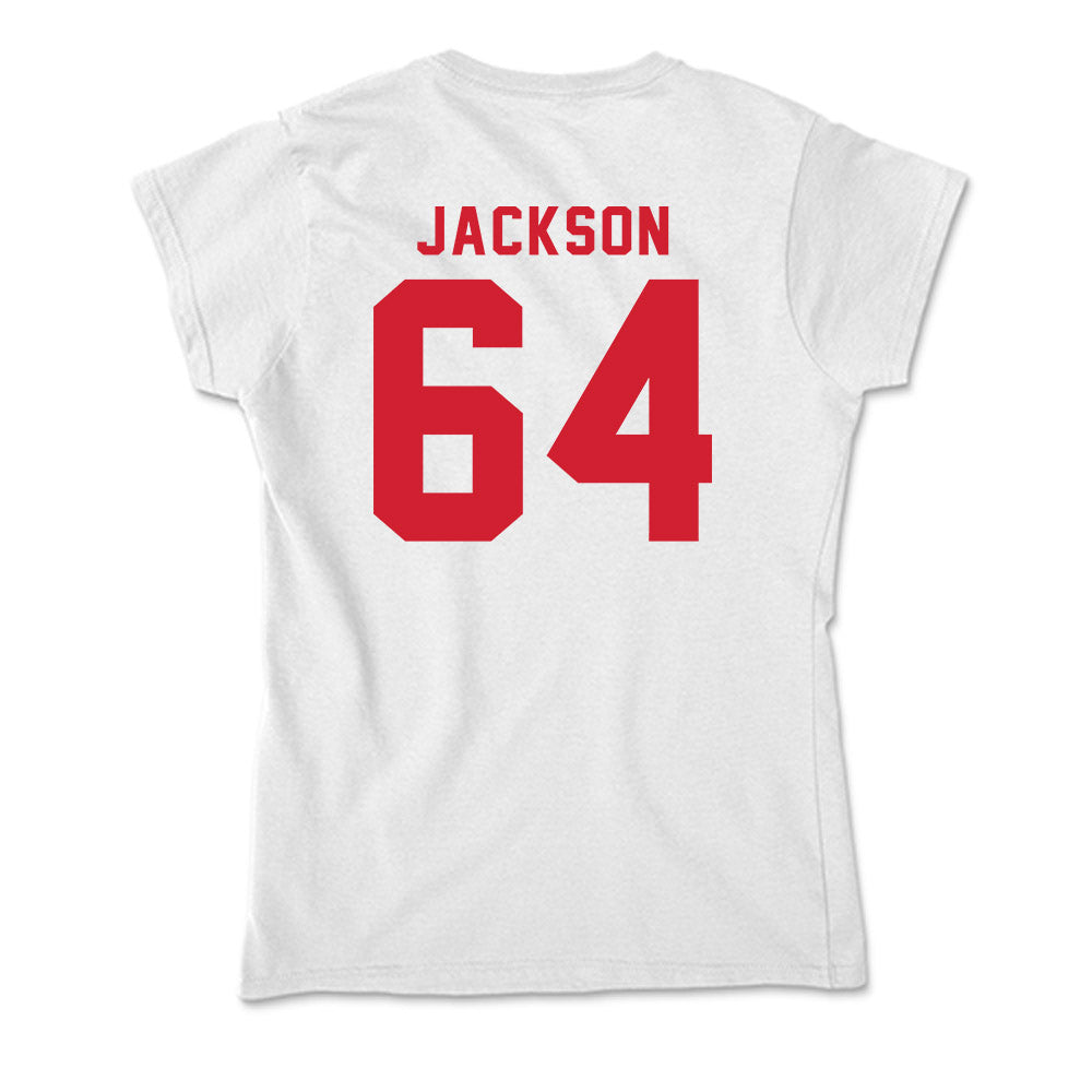 NC State - NCAA Football : Rico Jackson - Soft Style Women’s T-Shirt-1