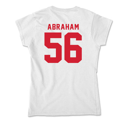 NC State - NCAA Football : Omarian Abraham - Soft Style Women’s T-Shirt-1