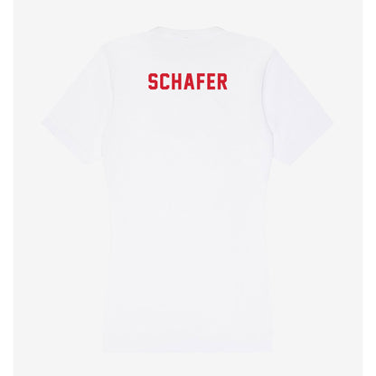 NC State - NCAA Wrestling : Latrell schafer - Women's V-Neck T-Shirt-1