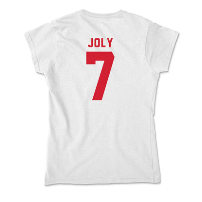 NC State - NCAA Football : Justin Joly - Soft Style Women’s T-Shirt-1