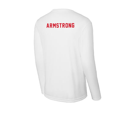 NC State - NCAA Women's Track & Field : Nia Armstrong - Activewear Long Sleeve T-Shirt-1