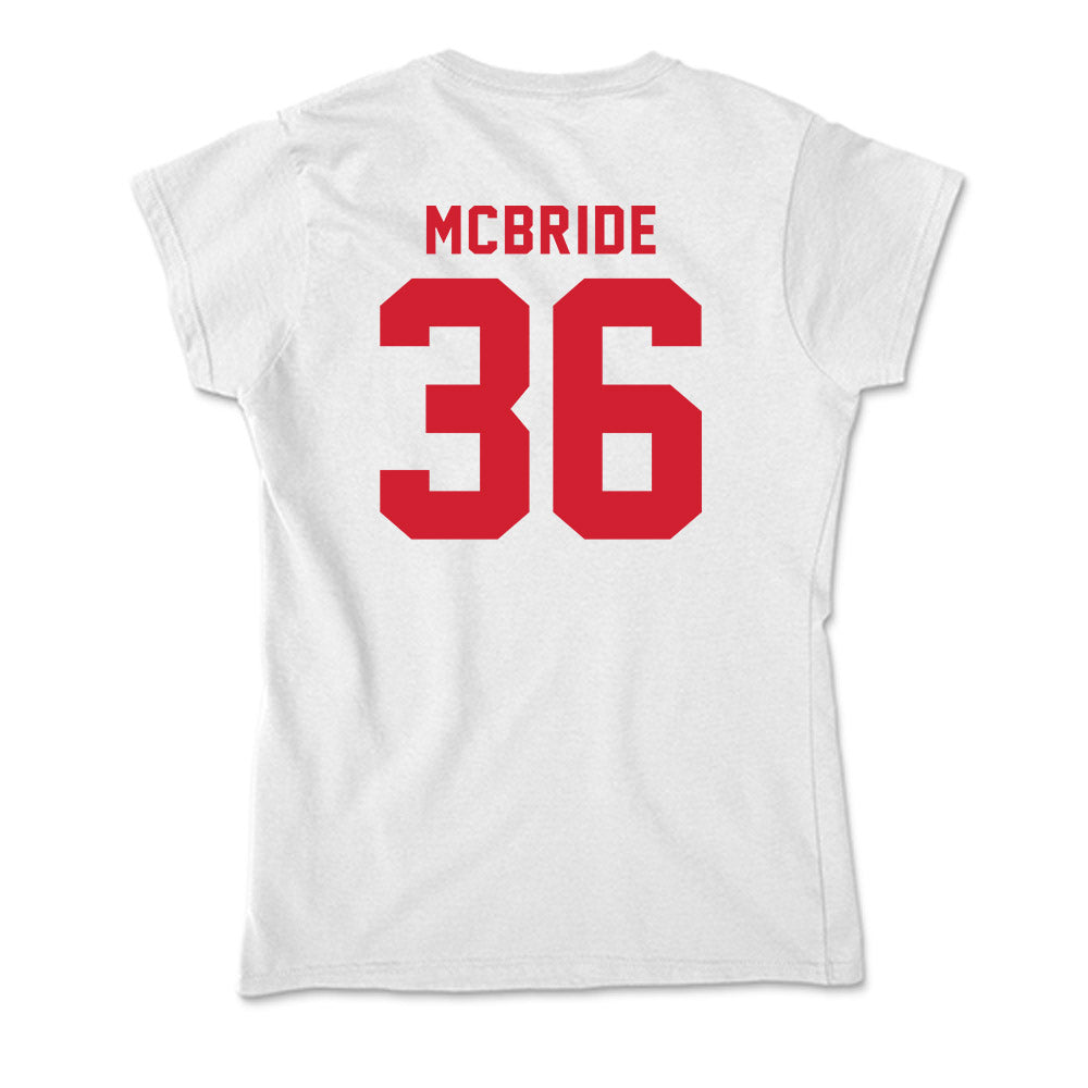 NC State - NCAA Football : Kelvon McBride - Soft Style Women’s T-Shirt-1