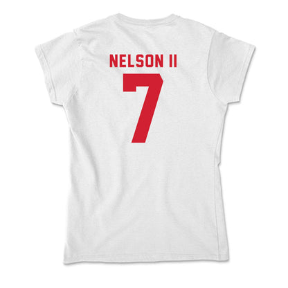 NC State - NCAA Football : Brian Nelson II - Soft Style Women’s T-Shirt-1