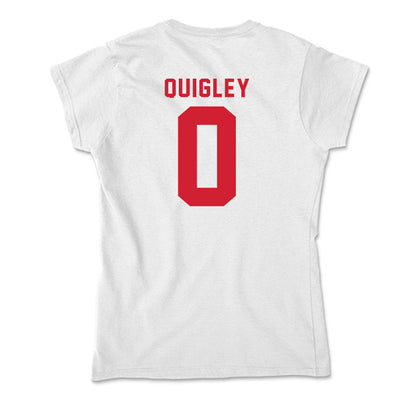 NC State - NCAA Women's Basketball : Devyn Quigley - Soft Style Women’s T-Shirt-1
