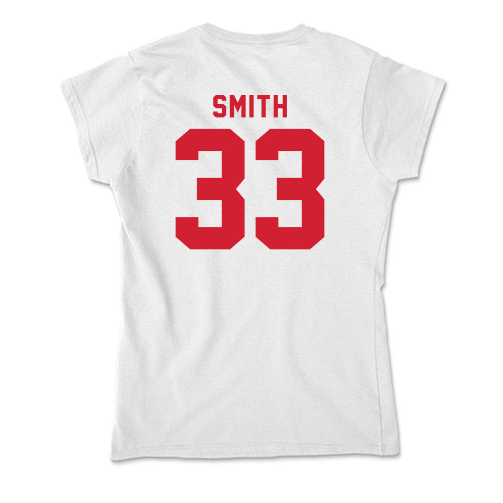 NC State - NCAA Softball : Alaina Smith - Soft Style Women’s T-Shirt-1