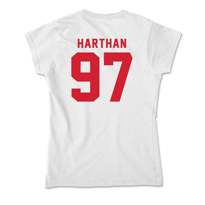NC State - NCAA Football : Cristian Harthan - Soft Style Women’s T-Shirt-1