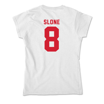 NC State - NCAA Football : Cian Slone - Soft Style Women’s T-Shirt-1