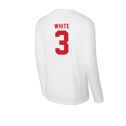 NC State - NCAA Football : Aydan White - Activewear Long Sleeve T-Shirt