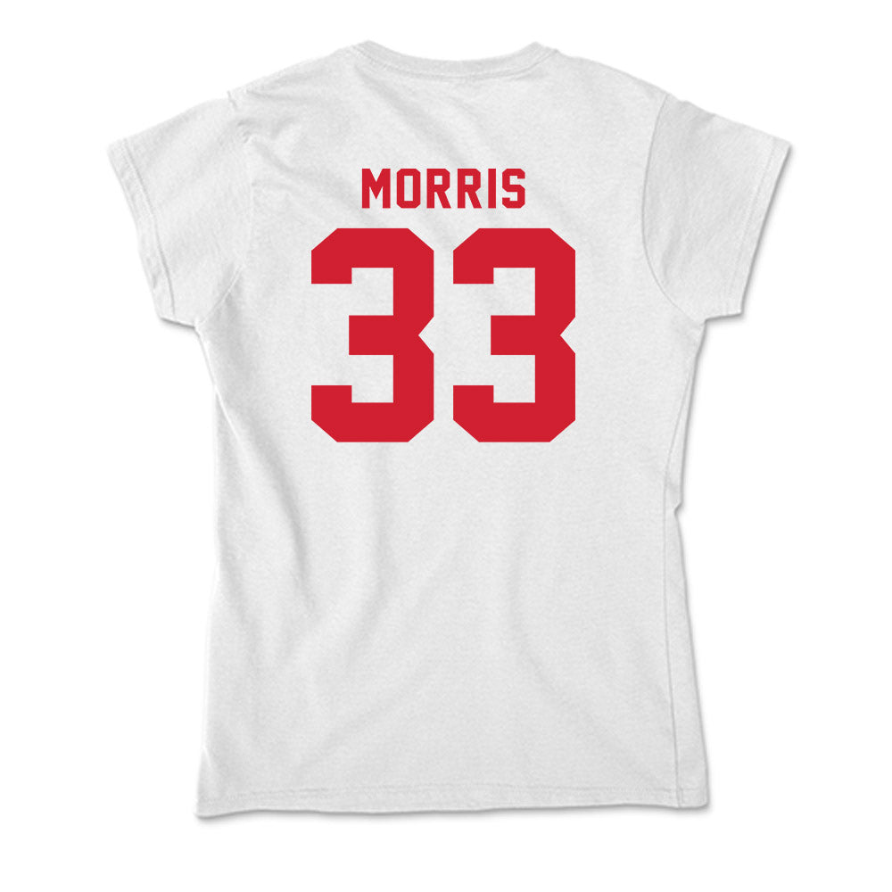 NC State - NCAA Baseball : Kaden Morris - Soft Style Women’s T-Shirt-1