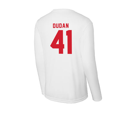 NC State - NCAA Baseball : Jacob Dudan - Activewear Long Sleeve T-Shirt