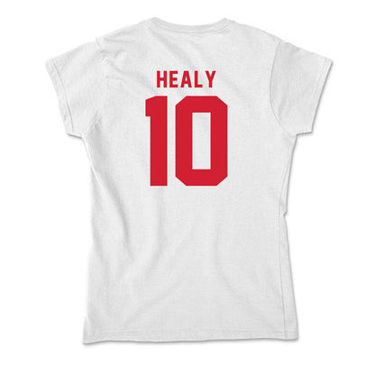 NC State - NCAA Men's Soccer : Taig Healy - Soft Style Women’s T-Shirt-1