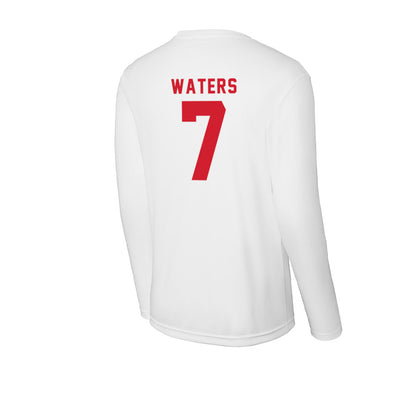 NC State - NCAA Football : Jordan Waters - Activewear Long Sleeve T-Shirt