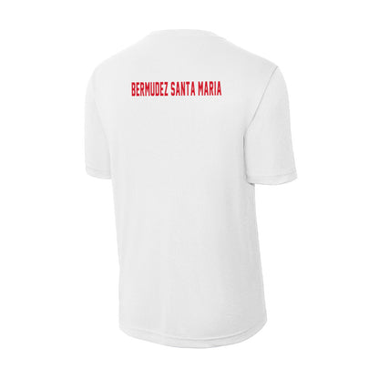 NC State - NCAA Men's Swimming & Diving : Simon Bermudez Santa Maria - Activewear T-shirt