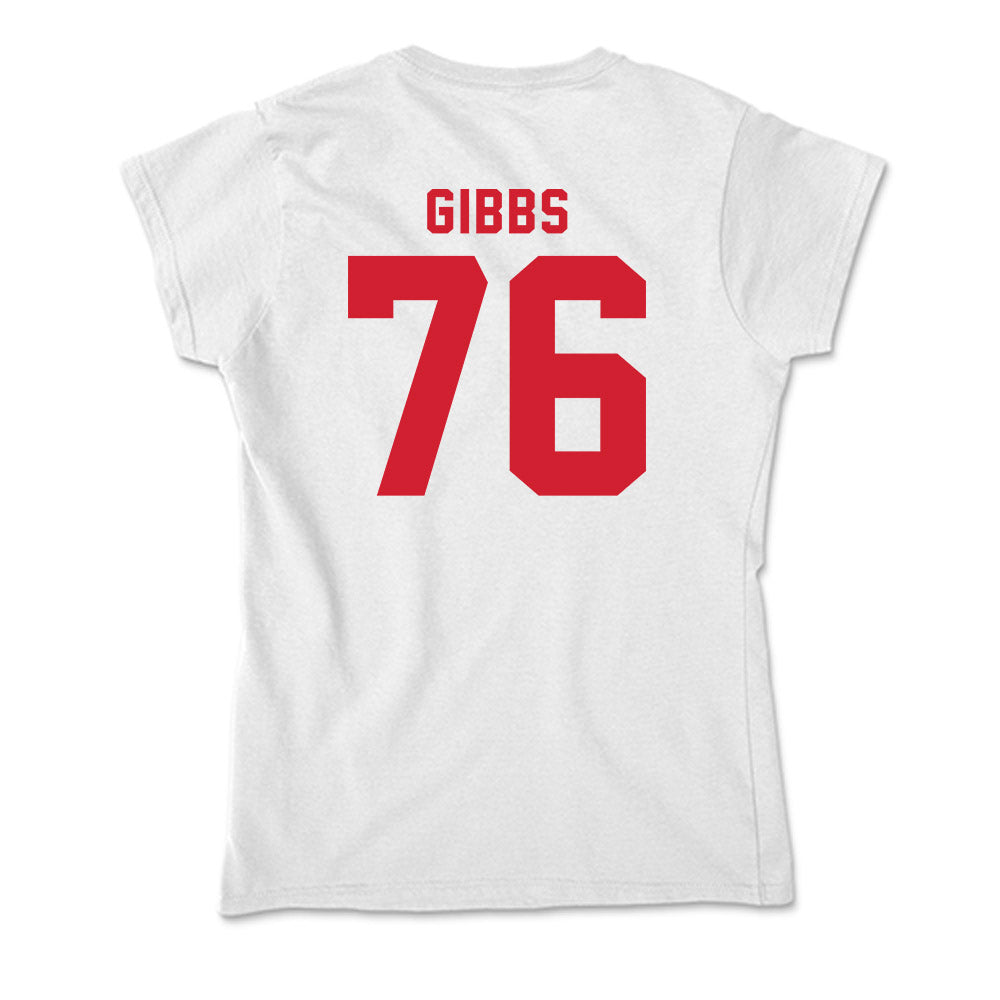 NC State - NCAA Football : Michael Gibbs - Soft Style Women’s T-Shirt-1