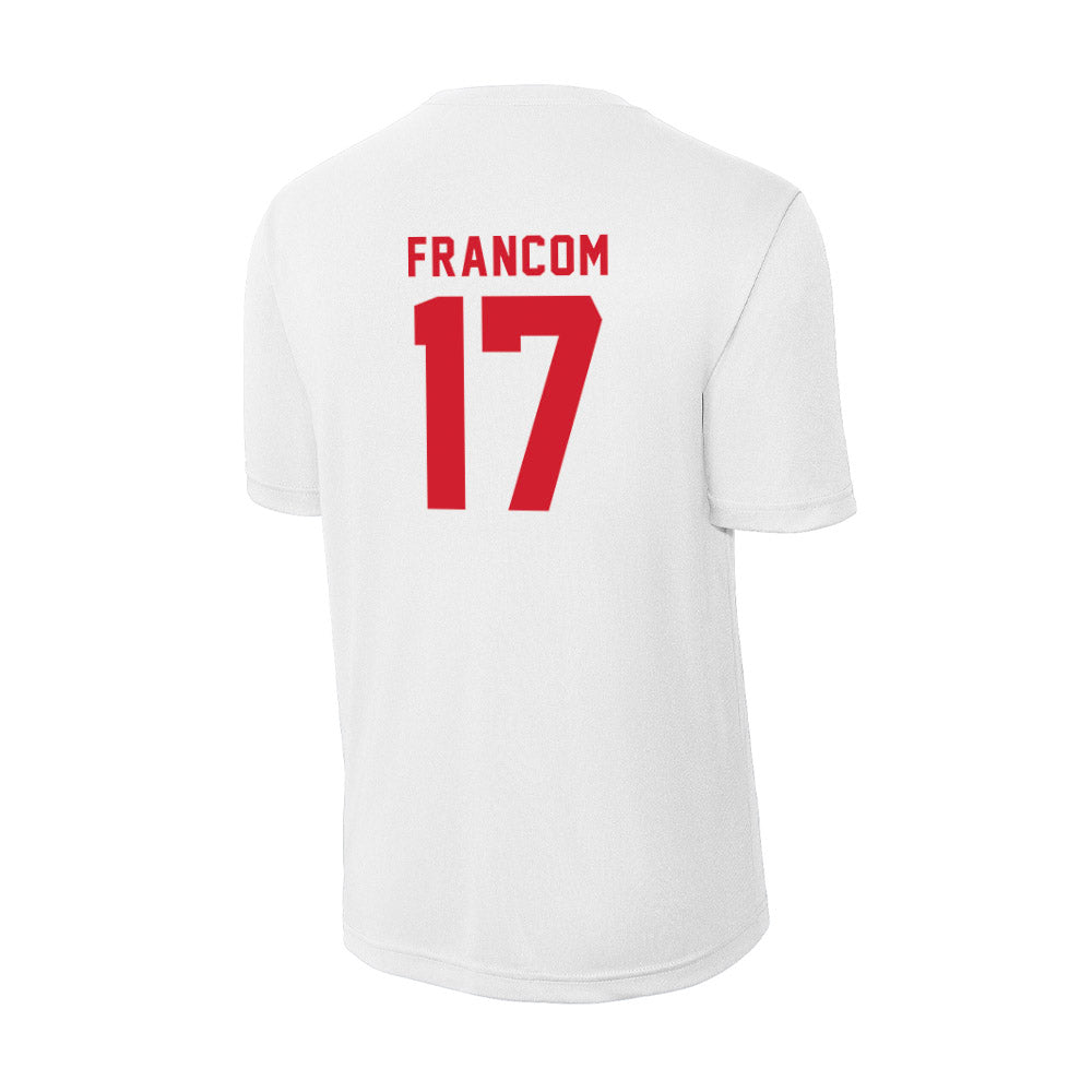 NC State - NCAA Women's Volleyball : Talia Francom - Activewear T-Shirt-1