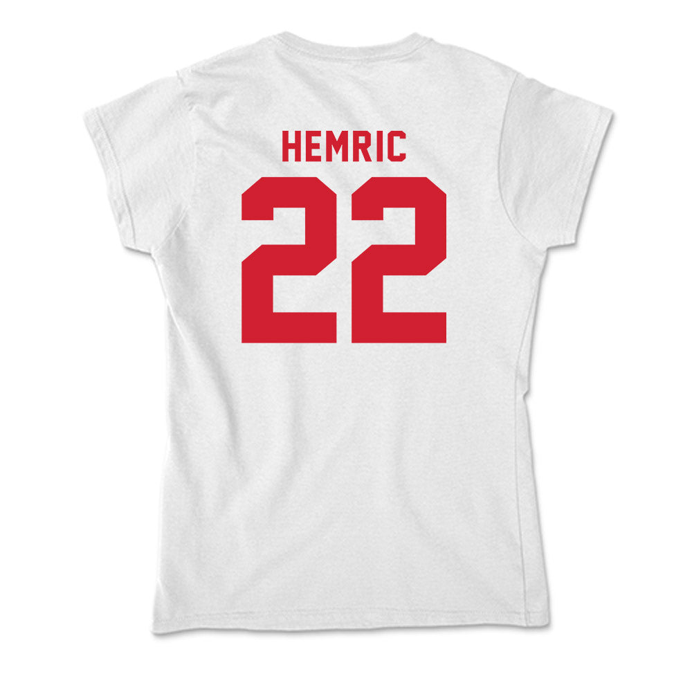 NC State - NCAA Baseball : Luke Hemric - Soft Style Women’s T-Shirt-1