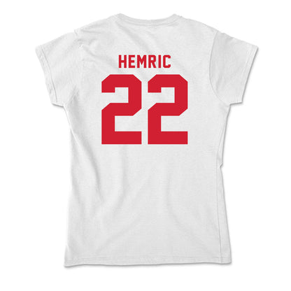 NC State - NCAA Baseball : Luke Hemric - Soft Style Women’s T-Shirt-1