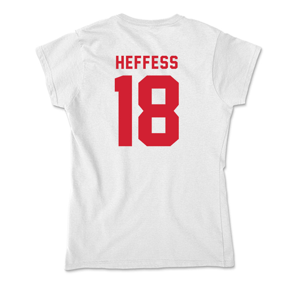 NC State - NCAA Men's Soccer : Isaac Heffess - Soft Style Women’s T-Shirt-1