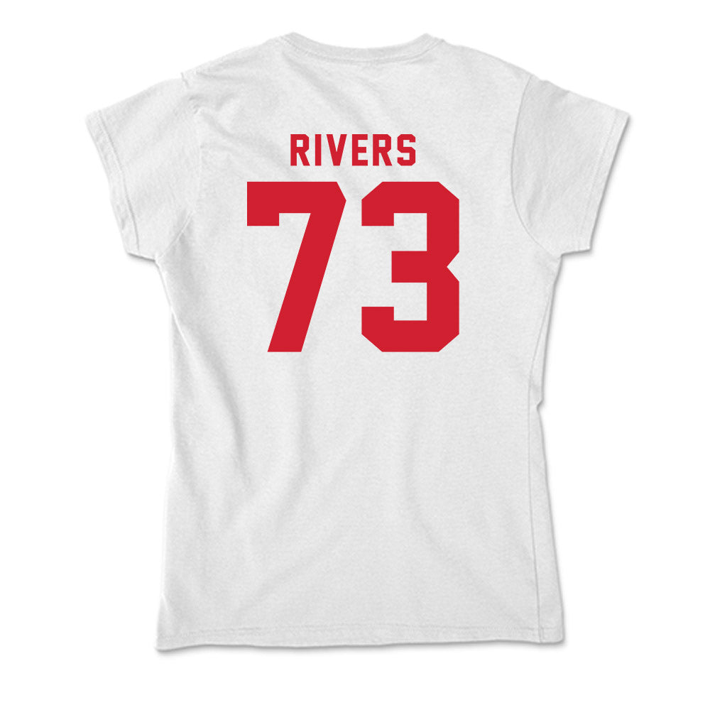 NC State - NCAA Football : Darion Rivers - Soft Style Women’s T-Shirt-1