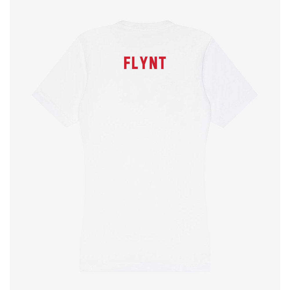 NC State - NCAA Cheerleading : Liza Flynt - Women's V-Neck T-Shirt-1