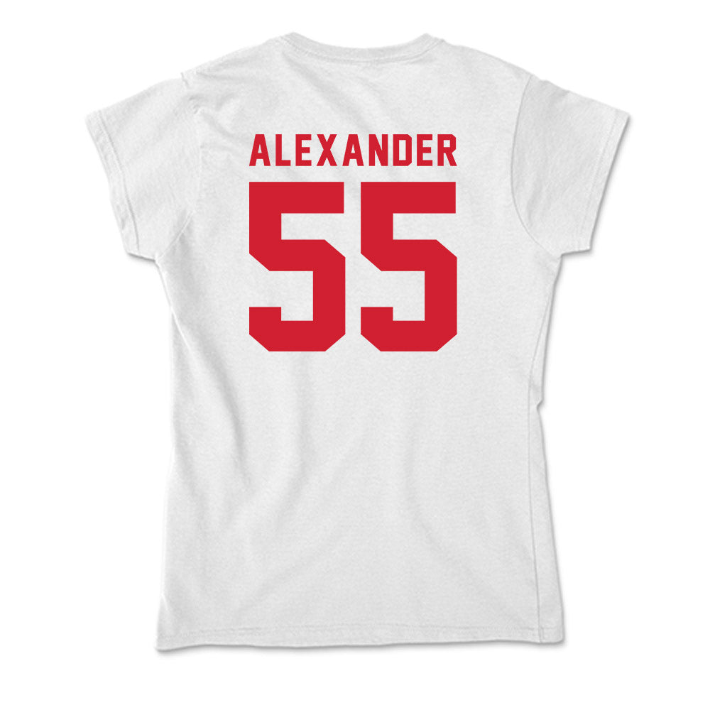 NC State - NCAA Football : Blair Alexander - Soft Style Women’s T-Shirt-1