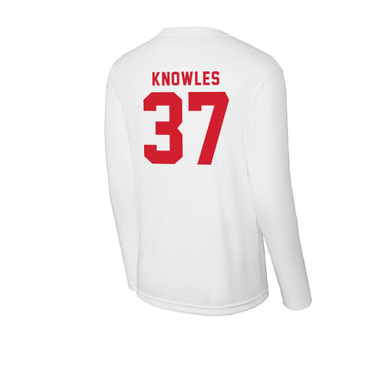 NC State - NCAA Baseball : Aden Knowles - Activewear Long Sleeve T-Shirt