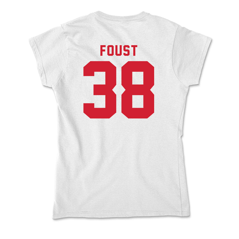NC State - NCAA Football : Logan Foust - Soft Style Women’s T-Shirt-1