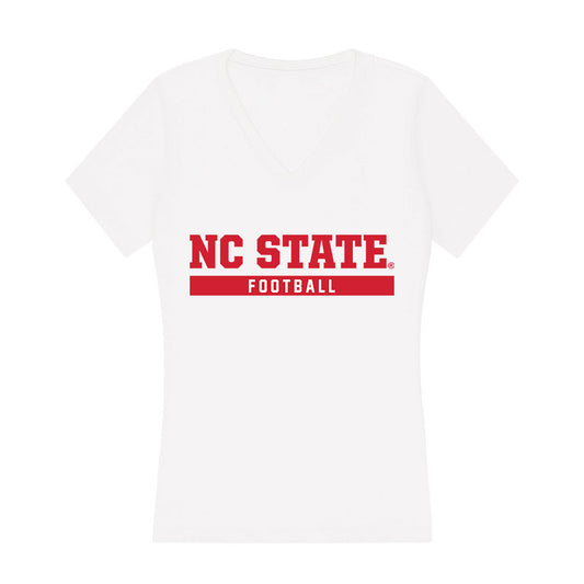 NC State - NCAA Football : Patrick Matan - Women's V-Neck T-Shirt-0