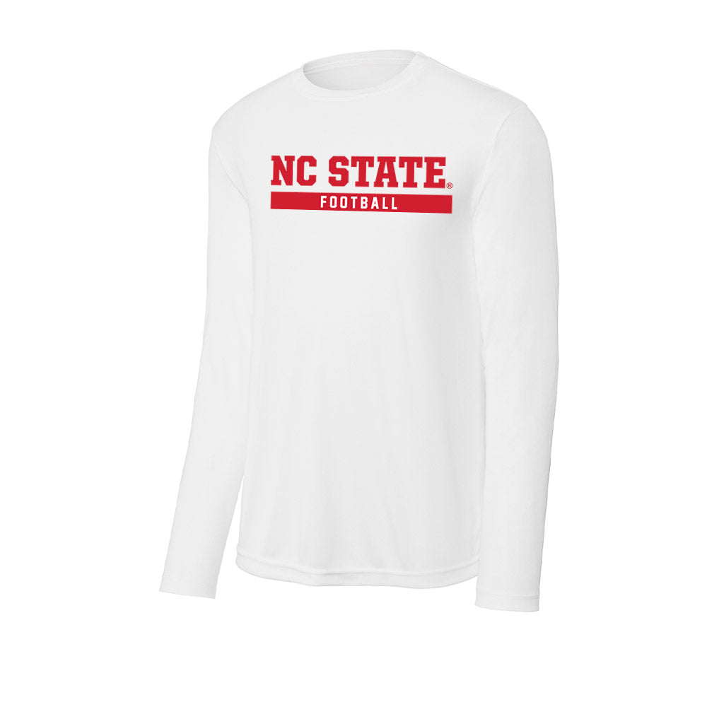 NC State - NCAA Football : Isaiah Shirley - Activewear Long Sleeve T-Shirt