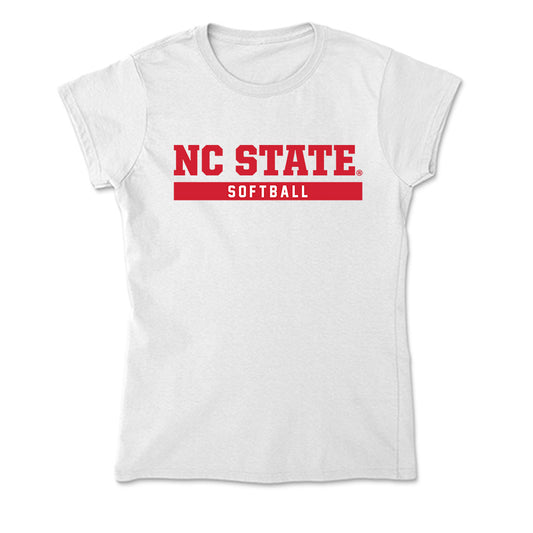 NC State - NCAA Softball : Kendall Simmers - Soft Style Women’s T-Shirt-0