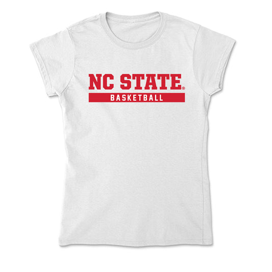 NC State - NCAA Men's Basketball : Michael James - Soft Style Women’s T-Shirt-0