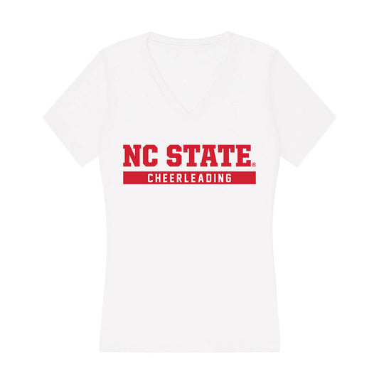 NC State - NCAA Cheerleading : Liza Flynt - Women's V-Neck T-Shirt-0