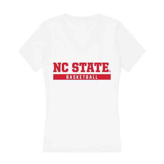 NC State - NCAA Men's Basketball : Sung Jin Lee - Women's V-Neck T-Shirt-0
