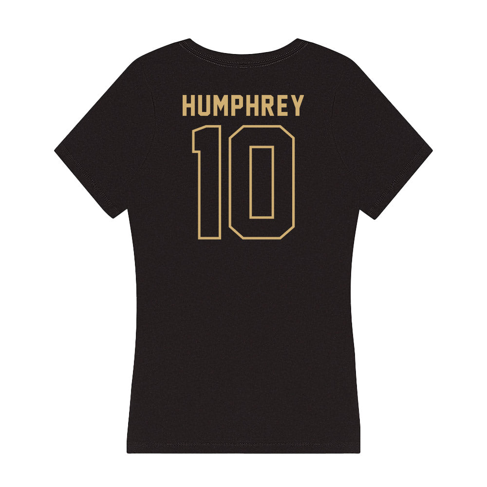 Vanderbilt - NCAA Baseball : Jacob Humphrey - Women's V-Neck T-Shirt-1