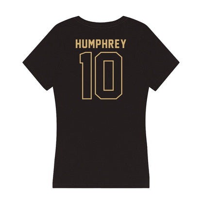 Vanderbilt - NCAA Baseball : Jacob Humphrey - Women's V-Neck T-Shirt-1
