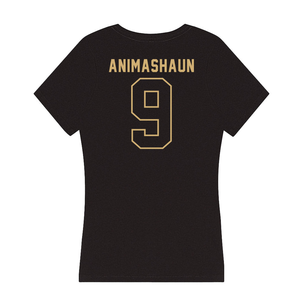 Vanderbilt - NCAA Women's Volleyball : Reese Animashaun - Women's V-Neck T-Shirt-1