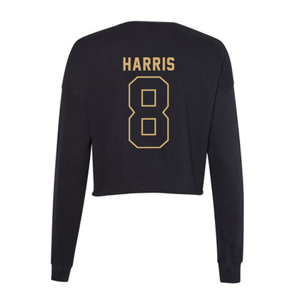 Vanderbilt - NCAA Men's Basketball : Tyler Harris - Women's Cropped Crew Fleece-1