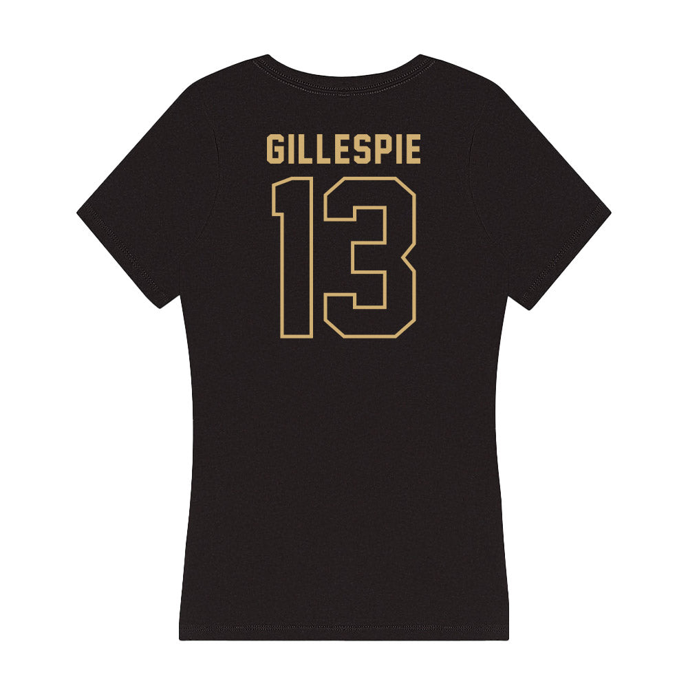 Vanderbilt - NCAA Football : Chase Gillespie - Women's V-Neck T-Shirt-1
