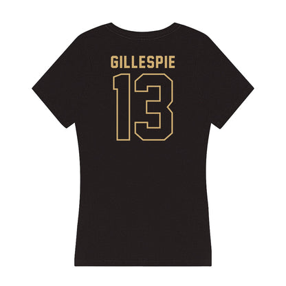 Vanderbilt - NCAA Football : Chase Gillespie - Women's V-Neck T-Shirt-1