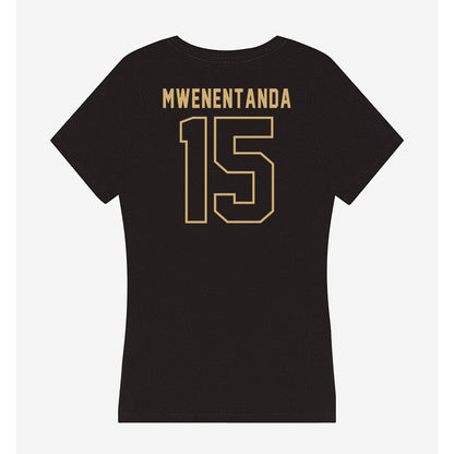 Vanderbilt - NCAA Women's Basketball : Ndjakalenga Mwenentanda - Women's V-Neck T-Shirt-1