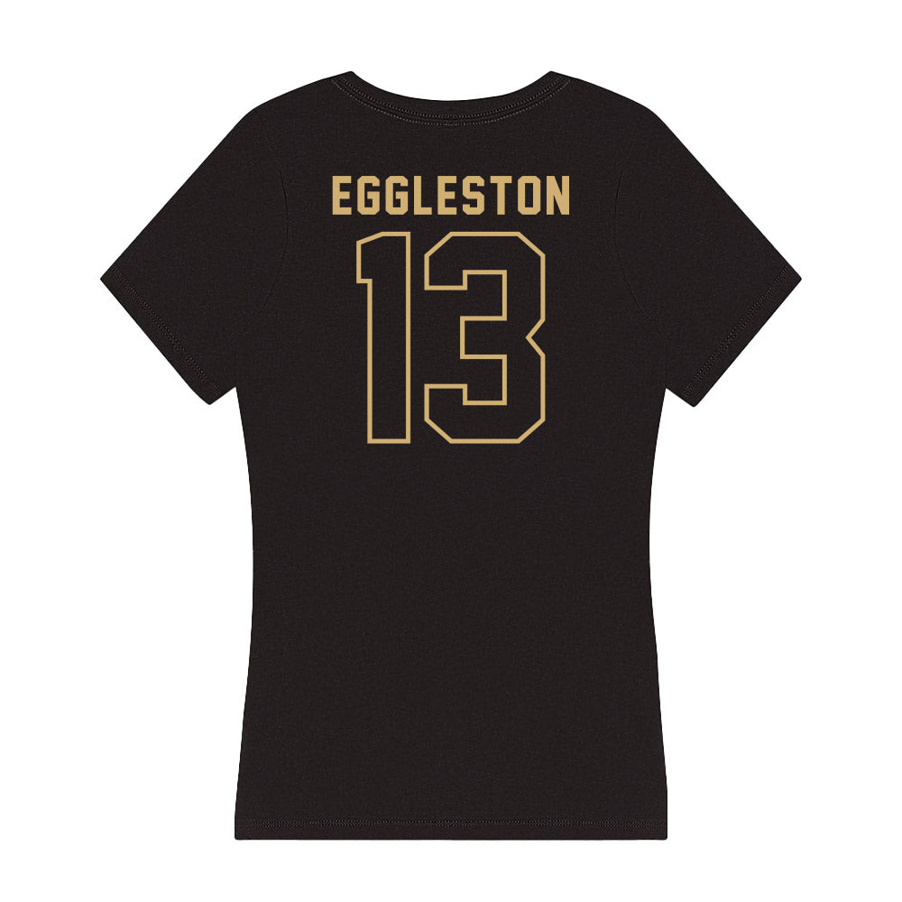 Vanderbilt - NCAA Women's Soccer : Ella Eggleston - Women's V-Neck T-Shirt-1